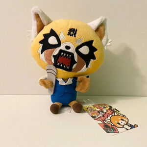 2018 Sanrio Aggretsuko Plush Death Metal 7 Inch Small Stuffed  Toy